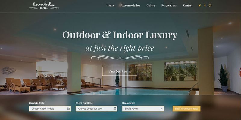 Các tính năng không thể thiếu khi thiết kế website khách sạn