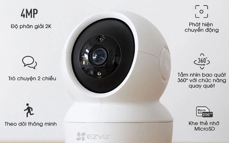 Camera WiFi 360 Độ 1080P Ezviz C6N