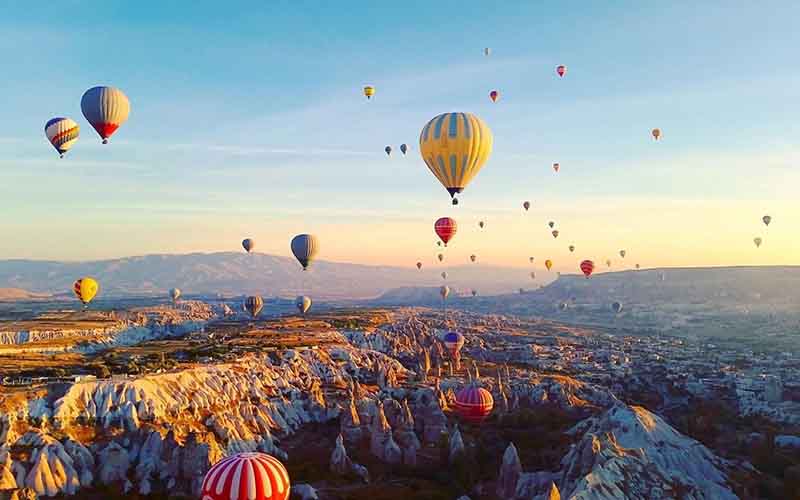 bầu trời Cappadocia