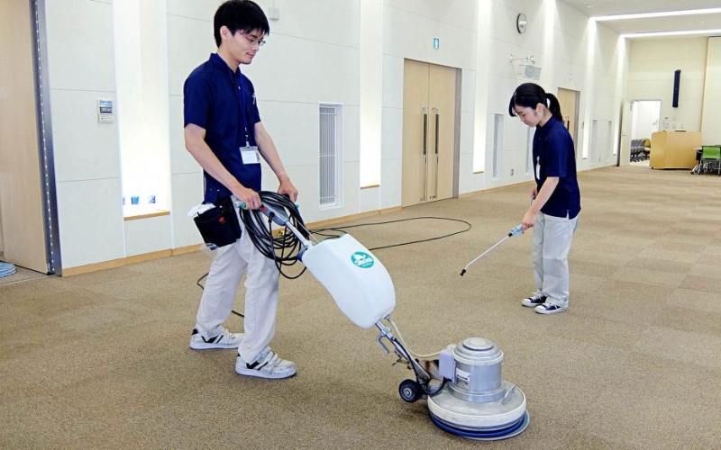 các hạng mục công việc trong trong vệ sinh công nghiệp