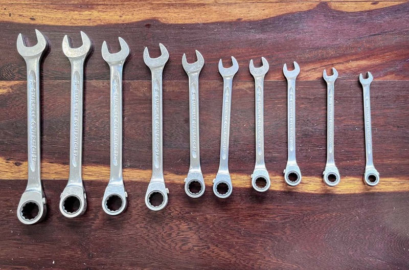 các size cờ lê thông dụng