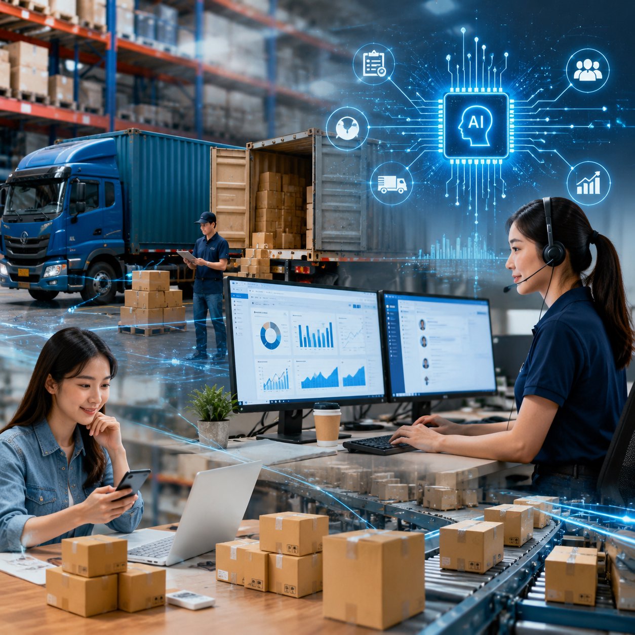 AI Phân Loại Và Chăm Sóc Khách Hàng B2B Cho Doanh Nghiệp Vận Chuyển: Giữ Khách Lâu Dài Hơn AI Phân Loại Và Chăm Sóc Khách Hàng B2B Cho Doanh Nghiệp Vận Chuyển: Giữ Khách Lâu Dài Hơn
