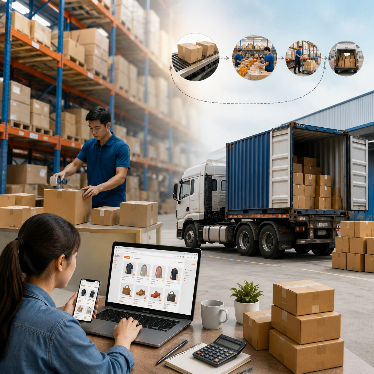 So Sánh Chi Phí Vận Chuyển Và Ship Nội Địa Trung Quốc