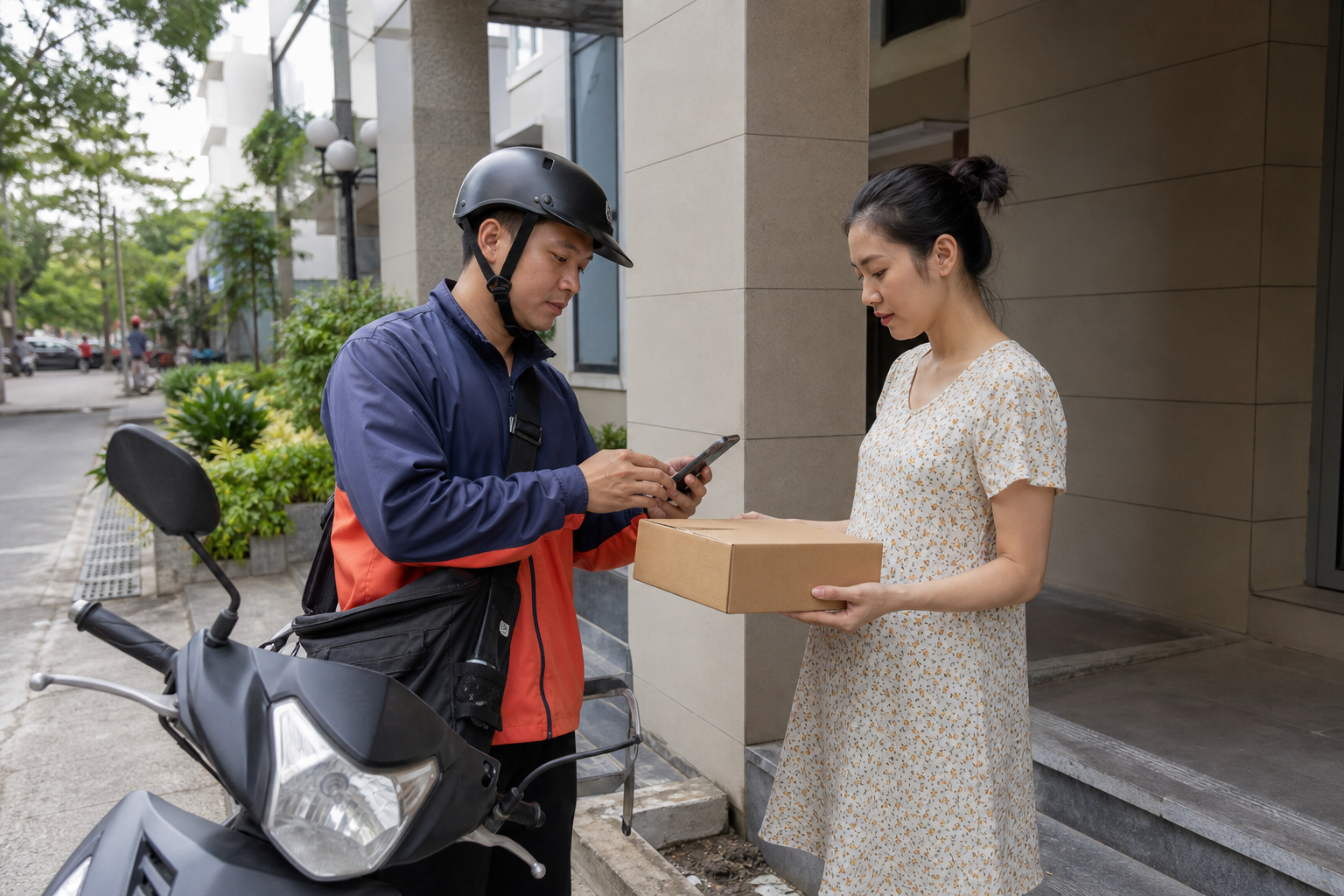 tối ưu tuyến giao hàng chặng cuối 3